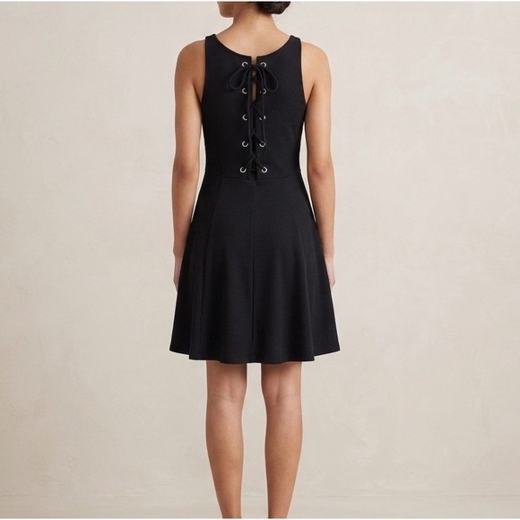 Altar'd State Dresses & Skirts - NWT Altar'd‎ State Dress Black Lace Up Back Size M Fit And Flare Skater Cocktail